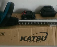 battery katsu hedge trimmers