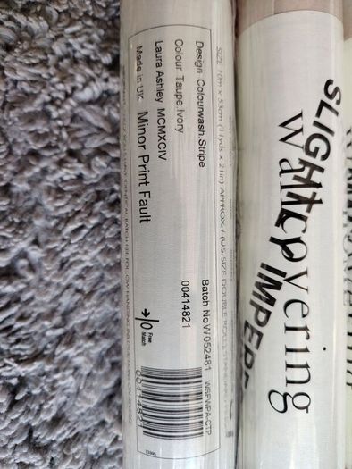 Brand new Laura Ashley wallpaper