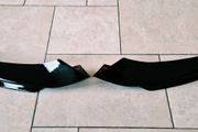 BMW 4 Series Front bumper lip spoiler splitter Gloss black