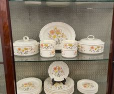 Vintage 70's J&G Merlin Ceramic Dining Set