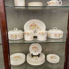 Vintage 70's J&G Merlin Ceramic Dining Set