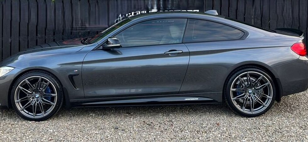BMW 420d sport diesel 2015 beige interior