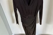 Black/gold Forever Unique dress - Stunning On