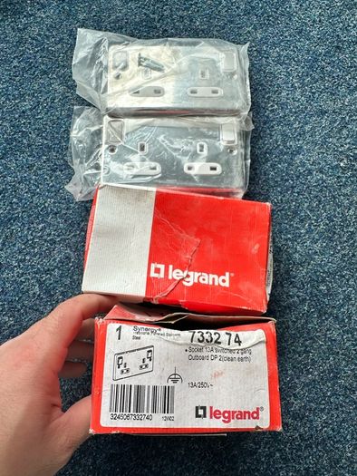 Hamilton Legrand Synergy Crabtree Electrical Accessories Mixed Lot