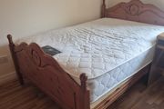 Very Solid 4Ft 6 Double Wooden Bed Frame - Can Deliver
