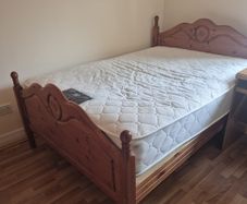 Very Solid 4Ft 6 Double Wooden Bed Frame - Can Deliver