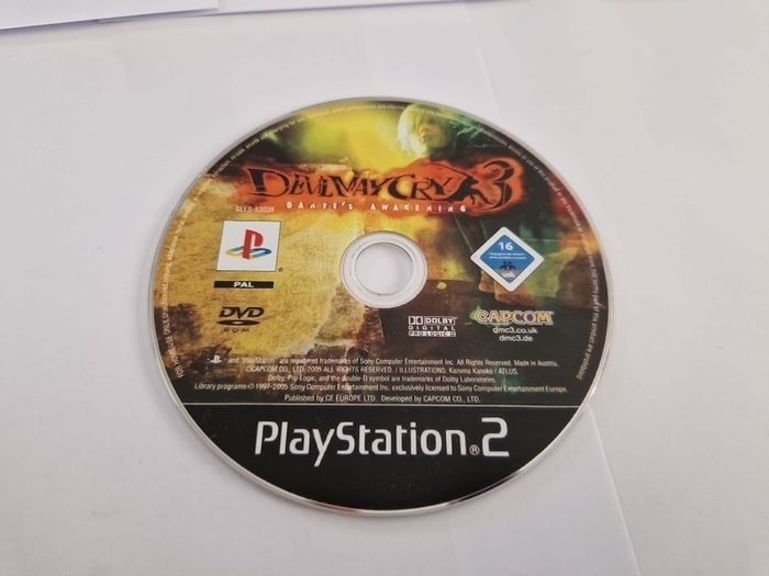 Devil May Cry 3 PlayStation 2 Ps2 Games Original