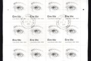 2009 Ireland Birth Centenary of Louis Braille Stamp Sheetlet Plate 1A1A Fine CDS Used with Dublin cancel of 23rd January 2009 (Frist day of issue) on envelope extract.