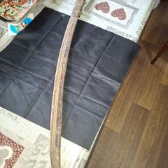 Antique Curved Sword with Brass Hilt, Postage Available