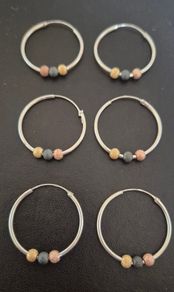 Sterling Silver Hoops