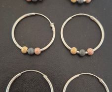 Sterling Silver Hoops