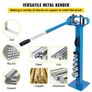 Compact Bender Metal Manual Floor Type 7 Dies 1-3" Fabrication Metal Pedestal Solid Handle Telescoping Mountable 117.2cm Handle Rod Tube for Shape Steel Image 5