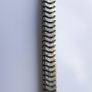 Vintage heavy Sterling Silver 925  Snake square Chain, length 18" - 20,6g Image 8