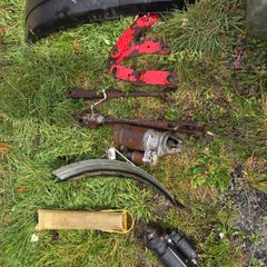 Selection of tractor parts