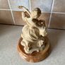 Vintage Midcentury Lady playing a Mandilin Image 8