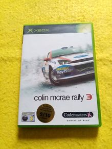 Colin McRae rally 3 Xbox Original Games Original Pal version