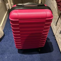 Pink cabin bag