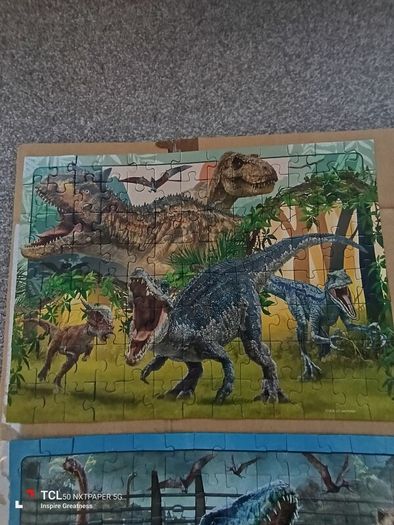 Jigsaw puzzle.Dinosaurs.Age5+