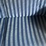3 Seater Sofa Bed Blue Stripe Image 5
