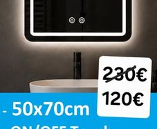 LED Bathroom Mirrors Speakers Demister Antifog Weather Station Clock Dual LED Sensor Touch