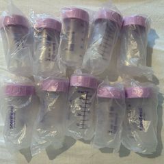 10 x Medela Pre-Sterilised Breast Milk Storage Bottles (50ml) - Sealed & Ready to Use