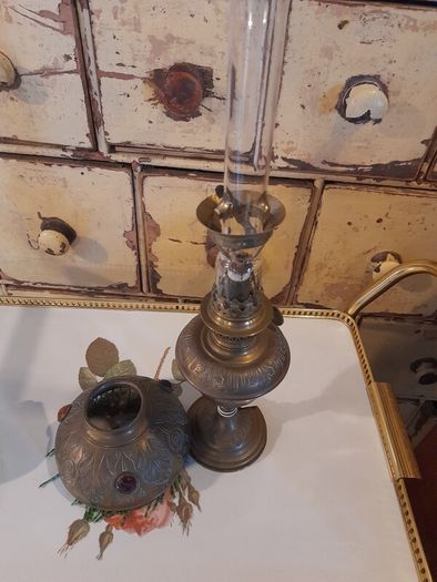 Brass Oil Lamp