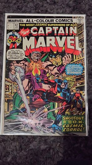 Captain Marvel Comics Lot Bundle