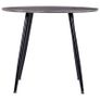 3 Piece Dining Set Plastic Blue Image 3