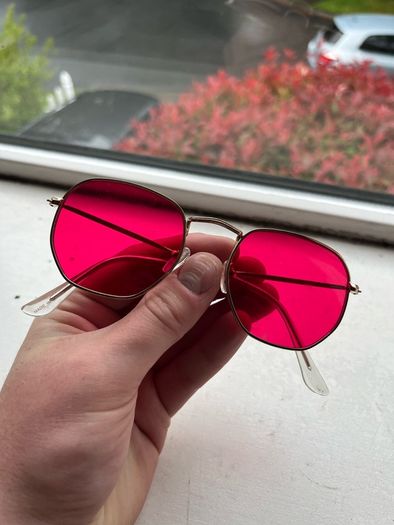 Pink Sun Glasses