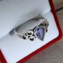 Tanzanite Silver Ring Image 4