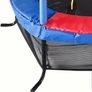 55 Inch 140 cm Kids Mini Trampoline Fun Bouncer Toy with Safety Bungee Cords Enclosure Net Bulit-in Zipper Frame Cover - Maximum Load 45KG (FREE POSTAGE) Image 2