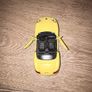Toy car yellow Porsche Boxter Image 3