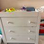 Mamas and papas sleigh cot and changing unit Image 6