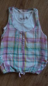 White shirt. Age 5-6