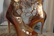 Copper High Heels Size 7