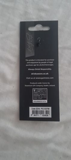 Guinness key ring & fridge magnet