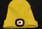 Luminous Jogging Hat with rechargeable flashing light