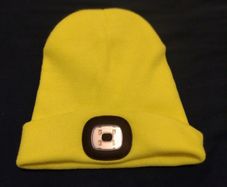 Luminous Jogging Hat with rechargeable flashing light
