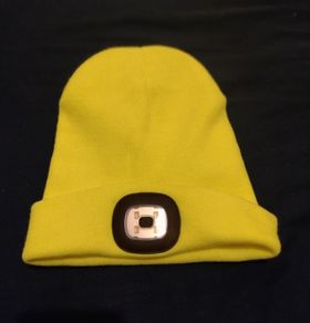 Luminous Jogging Hat with rechargeable flashing light