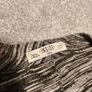 INSIDE Woman Grey Marl Draped Cardigan with Leather Look Accent - Size L Image 2