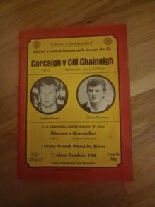 Vintage 1988 GAA Programme All-Ireland U21 Final