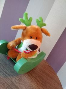 Light Up Musical Rocking Reindeer