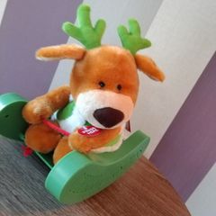 Light Up Musical Rocking Reindeer
