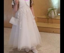 communion dress accessories included