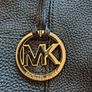 Black Michael Kors Ashbury Pebbled Leather Shoulder Hobo Bag Image 7
