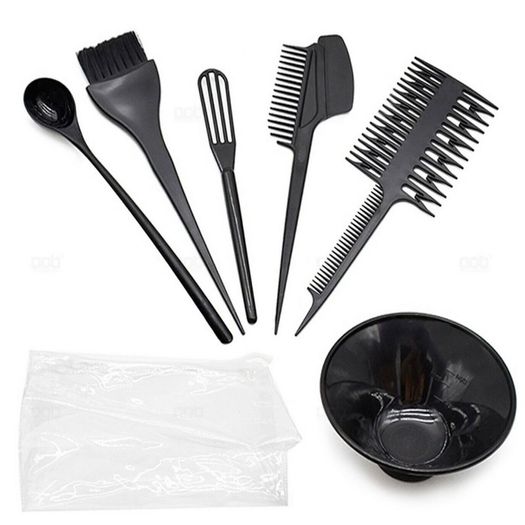 Hair Dye Brush And Bowl Set 6pcs Tint Hair Colouring Kit in Clondalkin