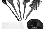 Hair Dye Brush And Bowl Set 6Pcs - Tint Hair Colouring Kit