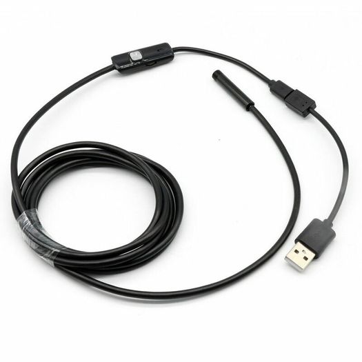 7mm USB Endoscope Borescope Inspection Tube Camera For Android Mobile