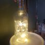 love bottle vase with lights Image 3