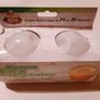 Two Plastic Microwave Egg Cookers (new). Image 3
